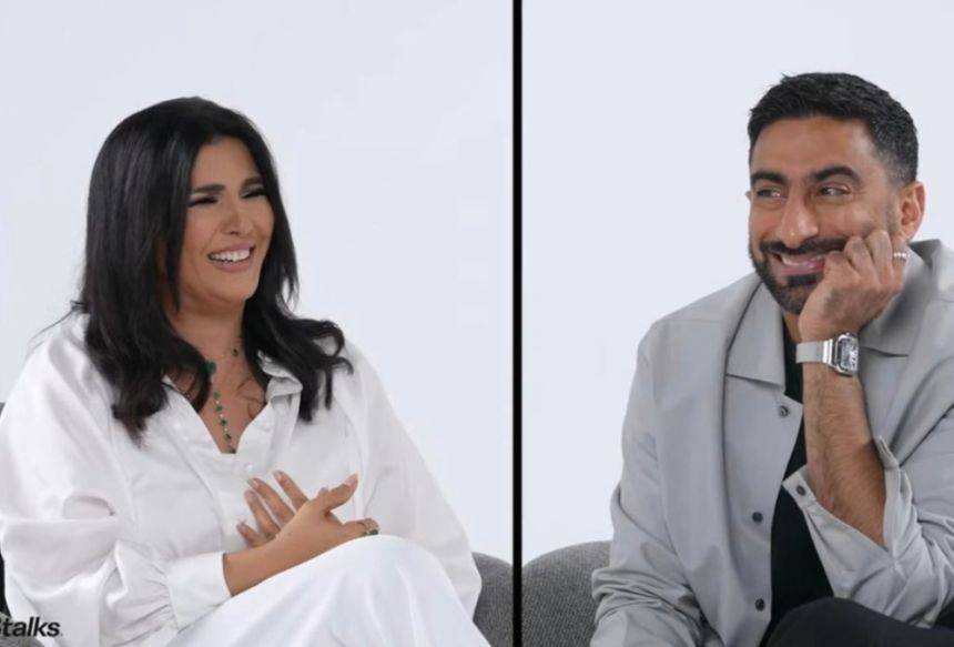 منى الشاذلي خلال حوارها مع الإعلامي أنس بوخش - حساب أنس بوخش على إكس