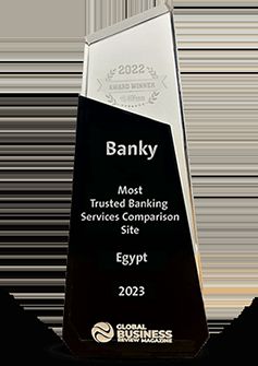 Most Trusted Banking Services Comparison Site Egypt 2023 from Global Business Review Magazine