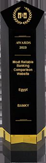 Most Trusted Banking Services Comparison Site Egypt 2023 from Global Business Review Magazine