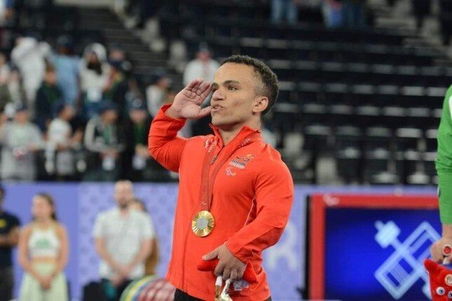 وزير الرياضة يهنئ المنياوي بذهبية رفع الأثقال في بارالمبياد باريس 2024 وزير الرياضة يهنئ المنياوي بذهبية رفع الأثقال في بارالمبياد باريس 2024