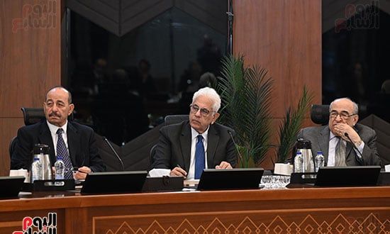الدكتور مصطفى الفقى والدكتور حسام بدراوى الدكتور مصطفى الفقى والدكتور حسام بدراوى