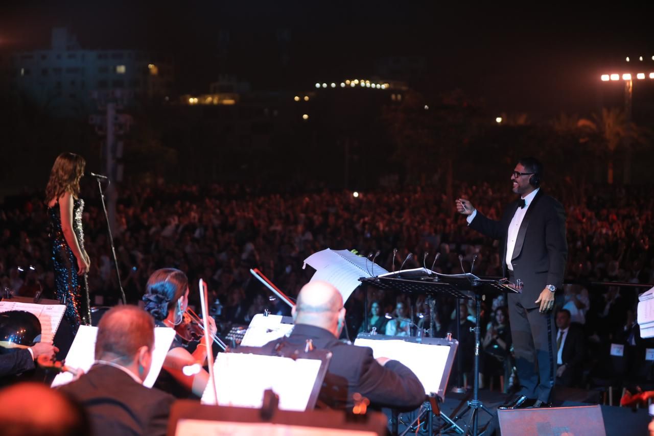 حفل ليالي مصر للمطربة أنغام بمصاحبة المايسترو هاني فرحات بالمتحف الكبير حفل ليالي مصر للمطربة أنغام بمصاحبة المايسترو هاني فرحات بالمتحف الكبير