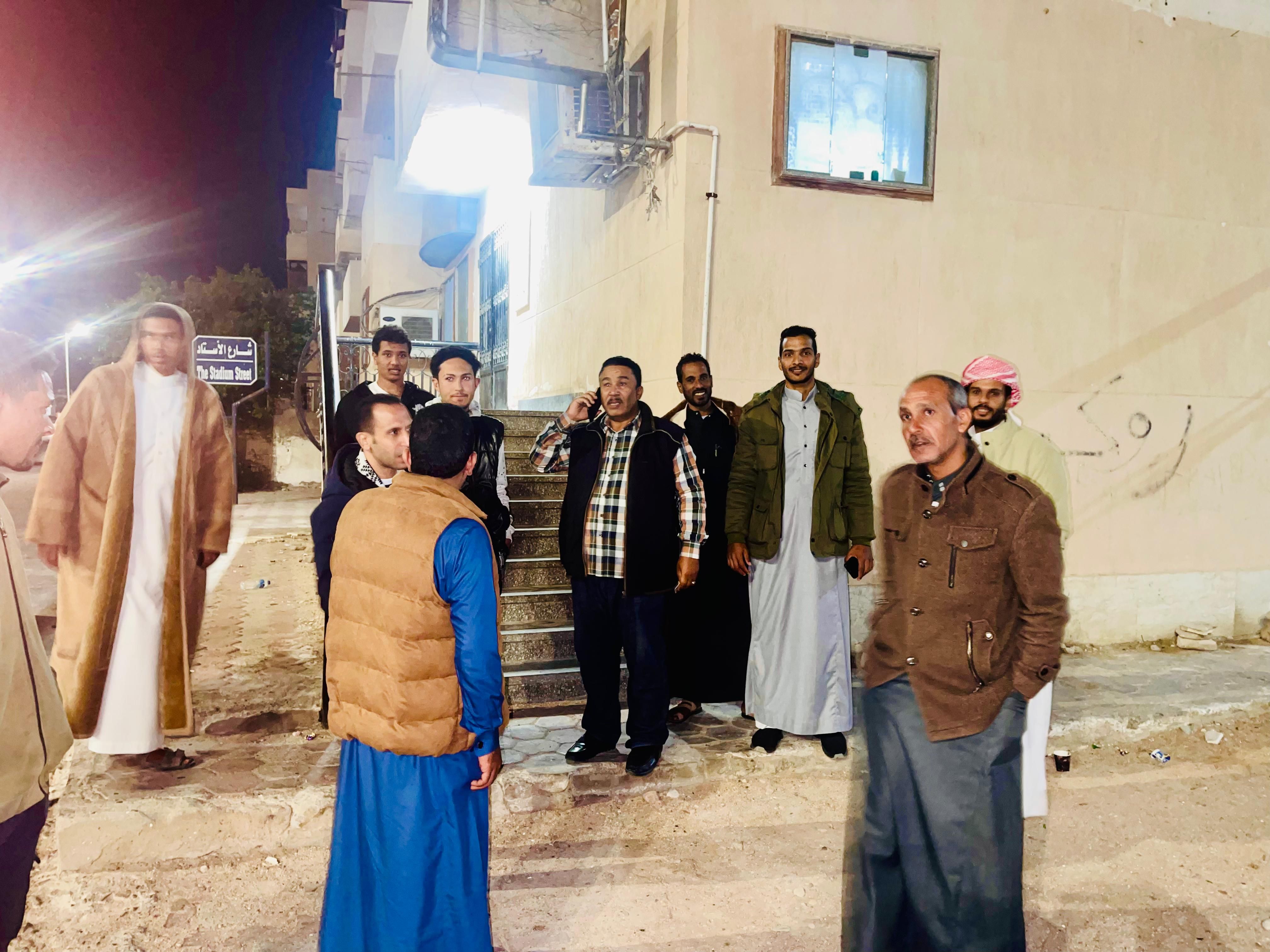 جانب من اقبال المواطنين بجنوب سيناء جانب من اقبال المواطنين بجنوب سيناء
