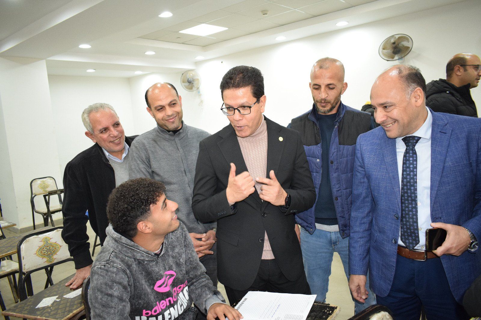 تفقد كليات الجامعة تفقد كليات الجامعة