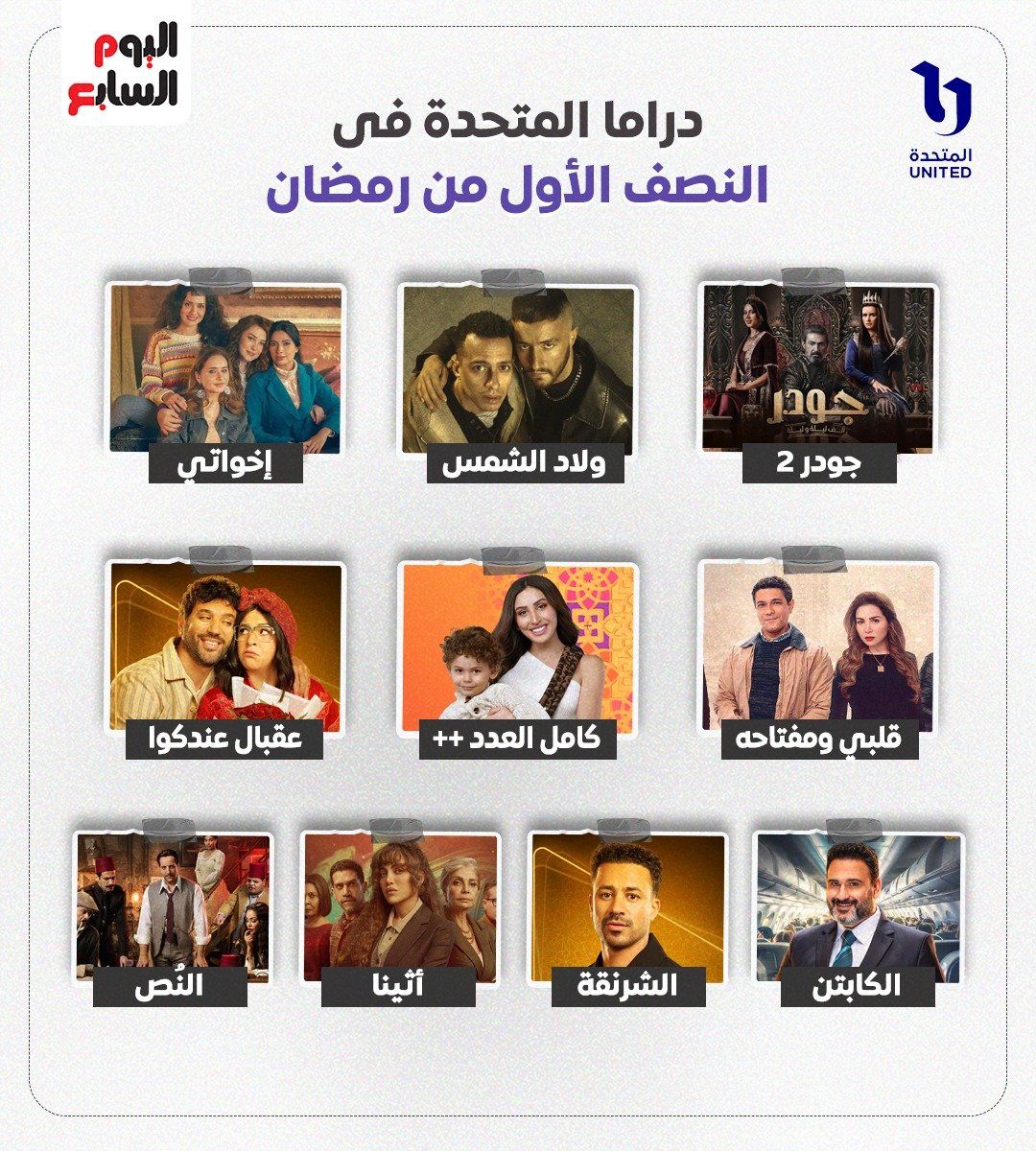 4 مسلسلات لسه مكملين لآخر رمضان منهم حكيم باشا وفهد البطل وتقابل حبيب (3) 4 مسلسلات لسه مكملين لآخر رمضان منهم حكيم باشا وفهد البطل وتقابل حبيب (3)