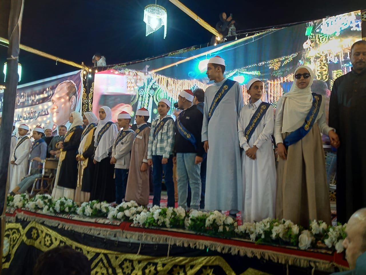 جانب من الاحتفالية جانب من الاحتفالية
