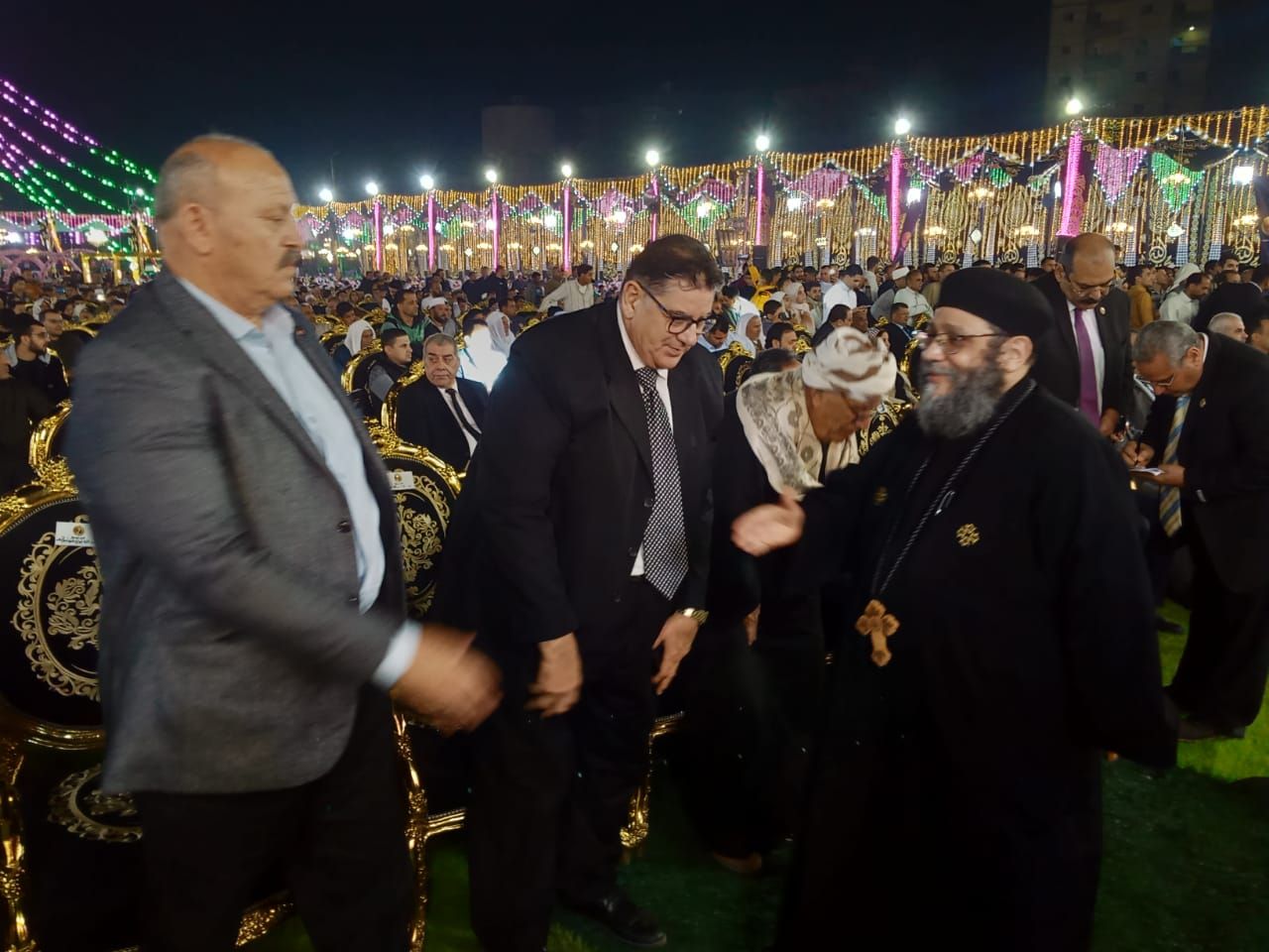 جانب من الاحتفالية جانب من الاحتفالية