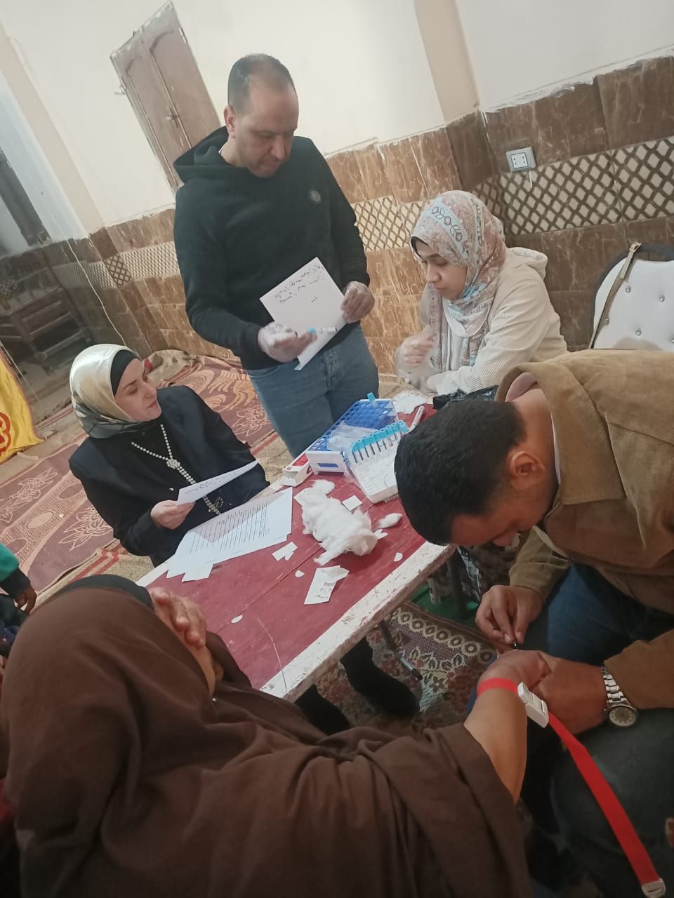 جامعة دمنهور تطلق قافلة خدمات تنموية بقرية الأمراء (5) جامعة دمنهور تطلق قافلة خدمات تنموية بقرية الأمراء (5)