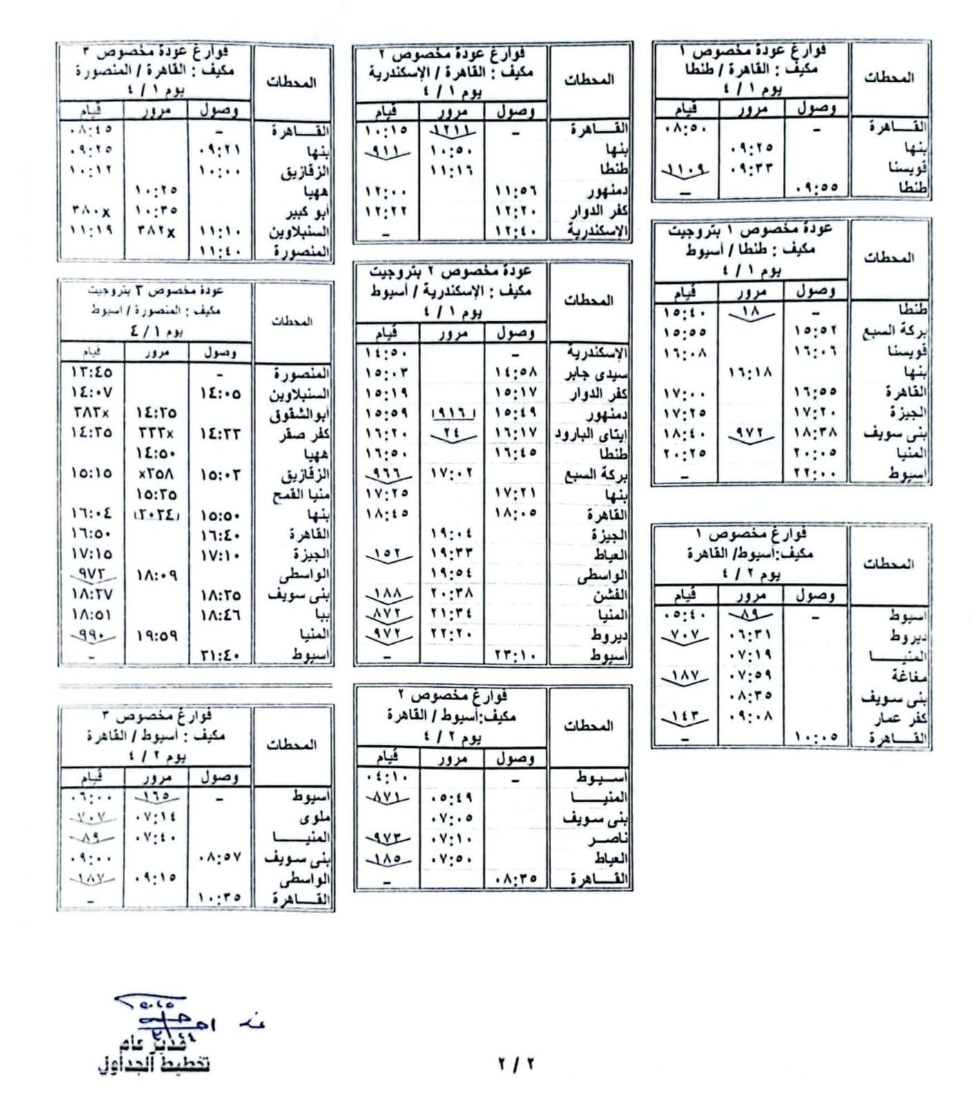قطارات مخصوص العيد (1) قطارات مخصوص العيد (1)