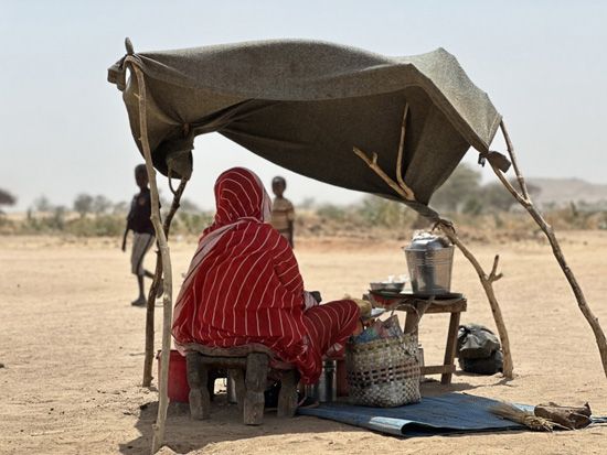 النازحون السودانيون (7) النازحون السودانيون (7)