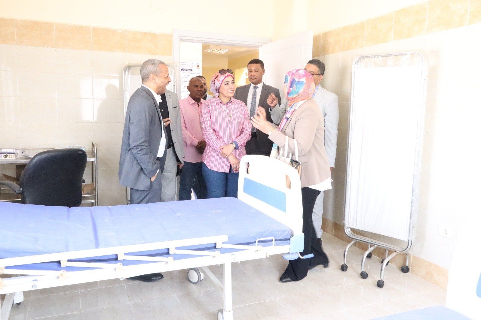 بدء العمل في العيادات الخارجية التابعة لكلية الطب الجديدة بدء العمل في العيادات الخارجية التابعة لكلية الطب الجديدة