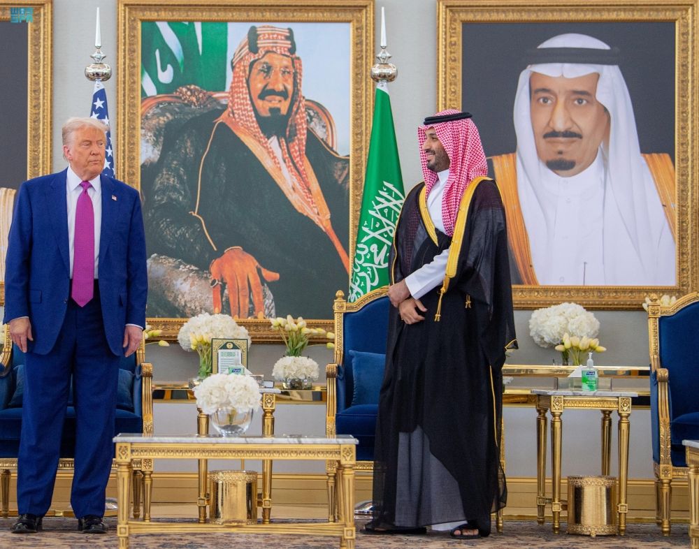 ولي العهد وترامب يشهدان توقيع اتفاقيات بين البلدين - واس