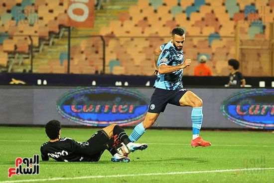 مروان حمدى خلال المباراى مروان حمدى خلال المباراى