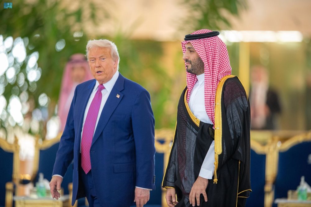 ولي العهد وترامب يشهدان توقيع اتفاقيات بين البلدين - واس