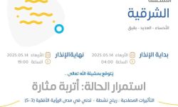 حالة الطقس اليوم في الشرقية الإنذار الأصفر في الأحساء والعديد وبقيق