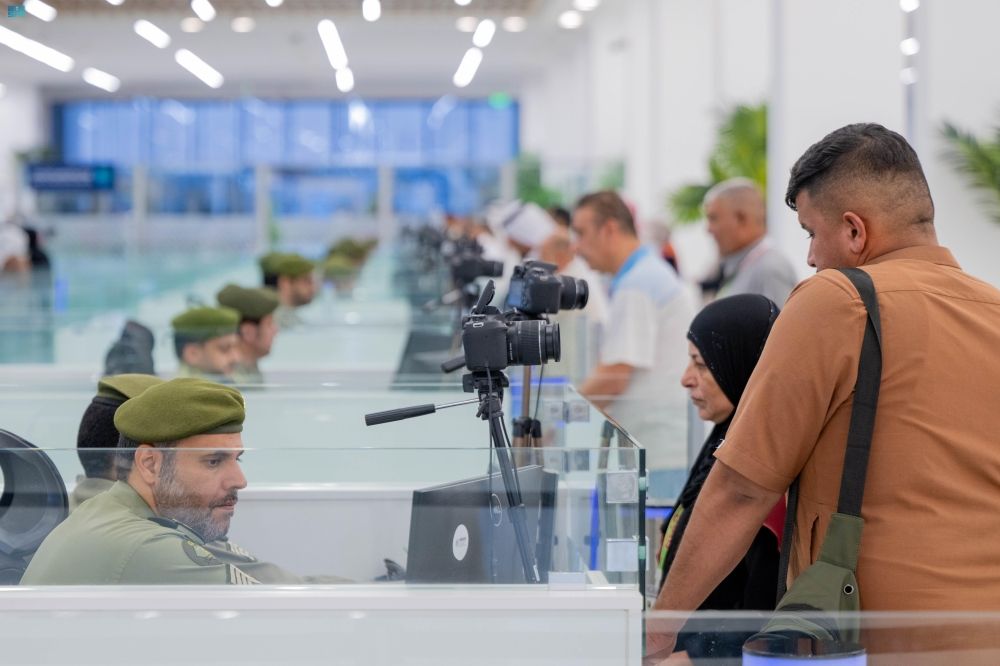 منفذ جديدة عرعر يستقبل الدفعة الثانية من حجاج العراق - واس
