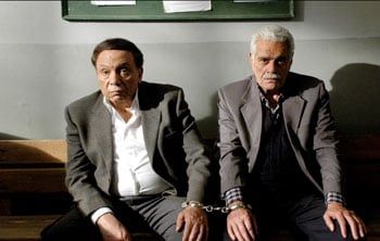 مع عمر الشريف من فيلم حسن ومرقص مع عمر الشريف من فيلم حسن ومرقص