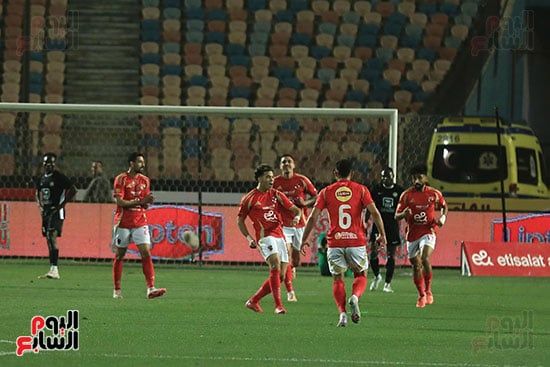 احتفال إمام عاشور بالهدف احتفال إمام عاشور بالهدف