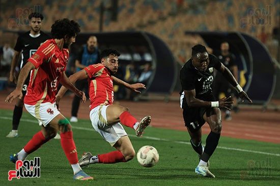 جانب من المباراة جانب من المباراة