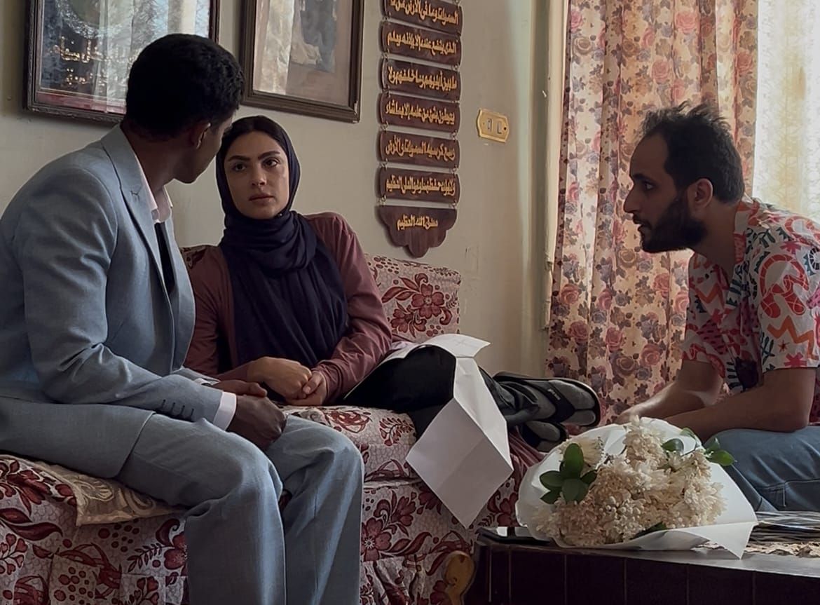 هدى المفتى فى كواليس فيلم بنات فاتن هدى المفتى فى كواليس فيلم بنات فاتن