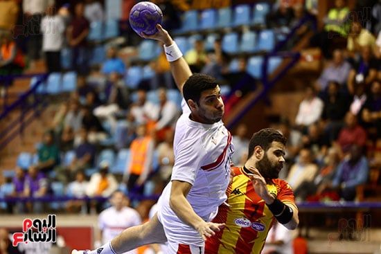 فريق رجال كرة اليد الزمالك و نظيره الترجي التونسي (3) فريق رجال كرة اليد الزمالك و نظيره الترجي التونسي (3)