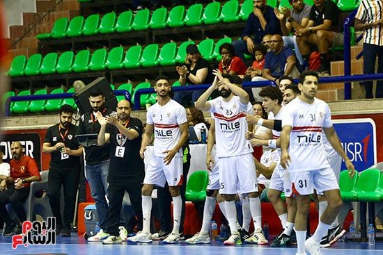 فريق رجال كرة اليد الزمالك و نظيره الترجي التونسي (7) فريق رجال كرة اليد الزمالك و نظيره الترجي التونسي (7)