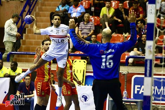 فريق رجال كرة اليد الزمالك و نظيره الترجي التونسي (27) فريق رجال كرة اليد الزمالك و نظيره الترجي التونسي (27)