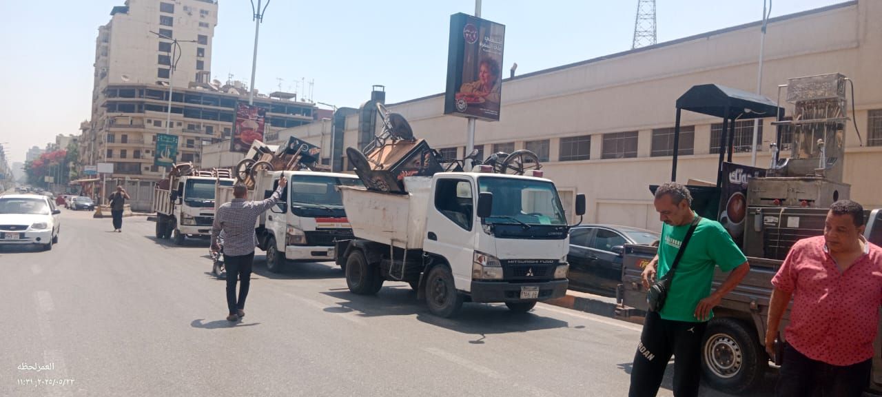 رفع الإشغالات والتعديات خلال حملة بالدقي رفع الإشغالات والتعديات خلال حملة بالدقي