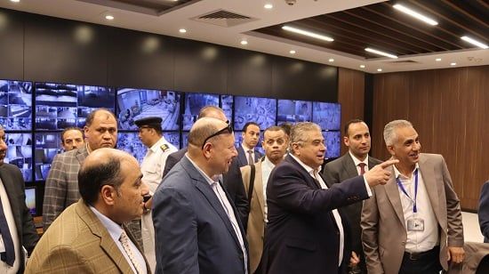 جولة تفقدية للجنة العليا للتفتيش الأمني والبيئي بمطار سفنكس الدولي (1) جولة تفقدية للجنة العليا للتفتيش الأمني والبيئي بمطار سفنكس الدولي (1)