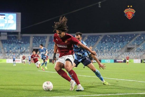جانب من المباراة جانب من المباراة