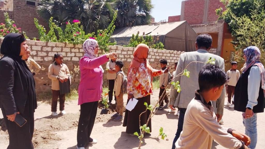 التوعية بأهمية التشجير والتوسع فى المسطحات الخضراء التوعية بأهمية التشجير والتوسع فى المسطحات الخضراء