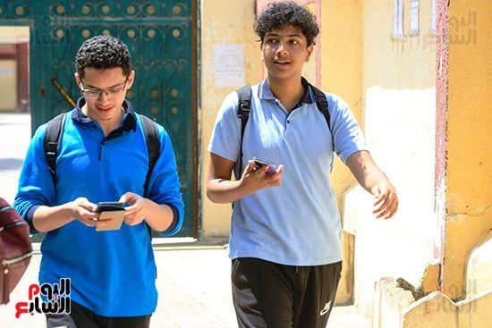 توافد طلاب الشهادة الإعدادية (16) توافد طلاب الشهادة الإعدادية (16)