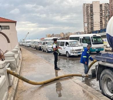 خطة متكاملة من وزارة الداخلية لمواجهة الطقس السئ بالاسكندرية (5) خطة متكاملة من وزارة الداخلية لمواجهة الطقس السئ بالاسكندرية (5)
