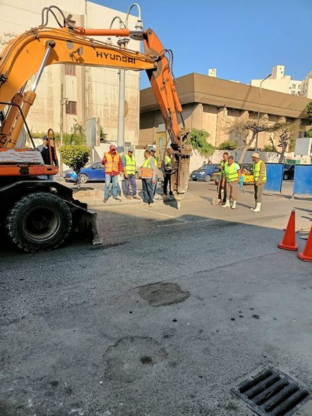 تنفيذ مشروعات فصل شبكة الامطار تنفيذ مشروعات فصل شبكة الامطار