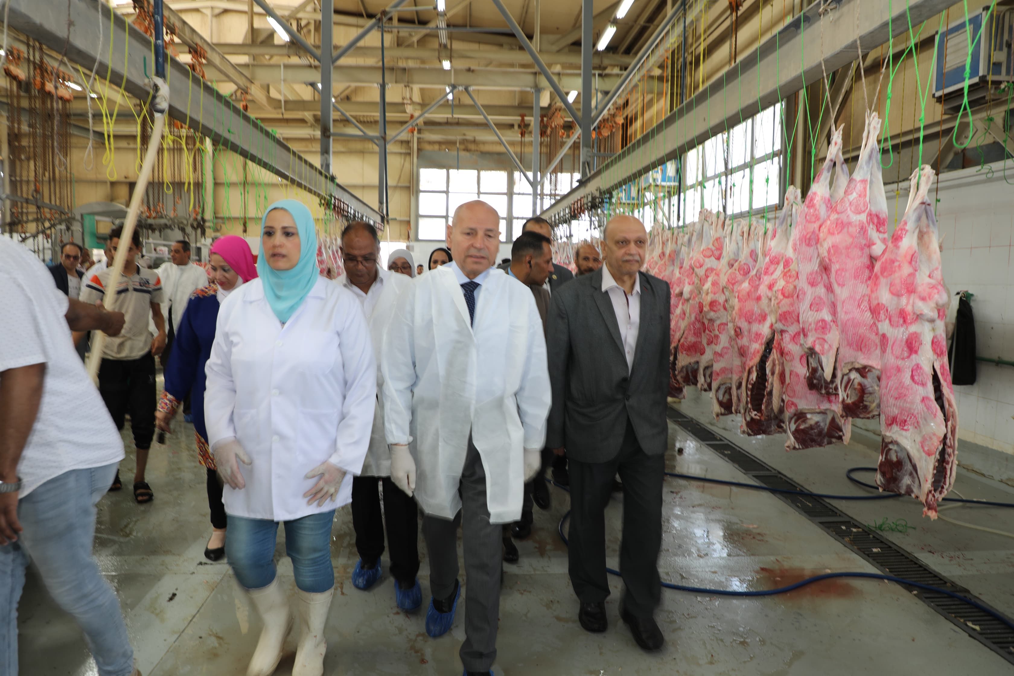 محافظ القاهرة يتفقد استعدادات مجزر 15 مايو لاستقبال العيد محافظ القاهرة يتفقد استعدادات مجزر 15 مايو لاستقبال العيد
