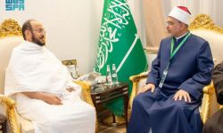 وزير الشؤون الإسلامية يستقبل رئيس جامعة الأزهر