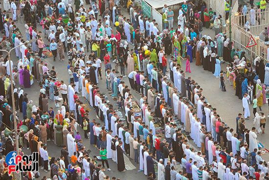 صلاة العيد من مسجد عمرو بن العاص صلاة العيد من مسجد عمرو بن العاص