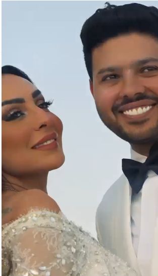 المطرب محمد شاهين وعروسته رشا المطرب محمد شاهين وعروسته رشا