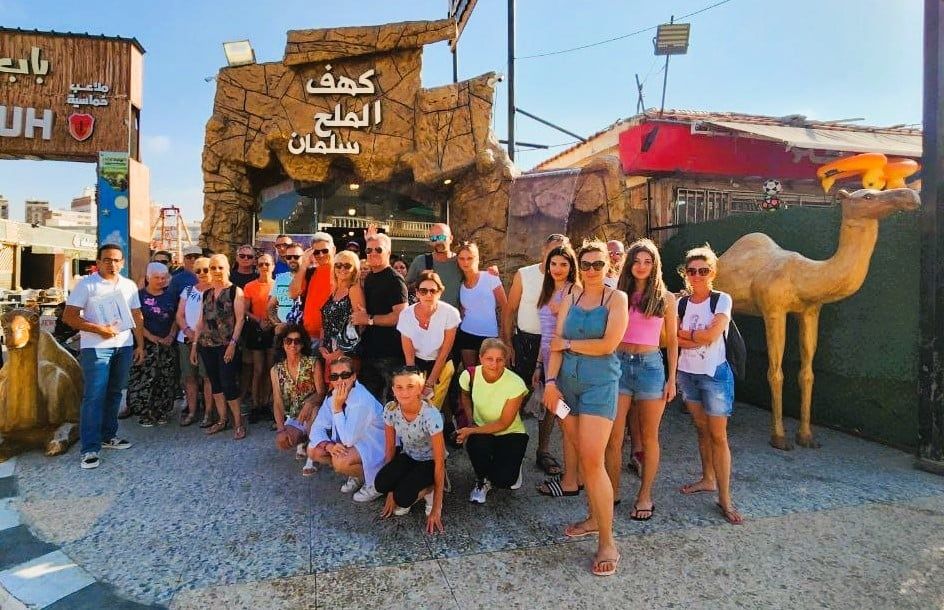 اقبال السياح على كهف الملح في مطروح اقبال السياح على كهف الملح في مطروح