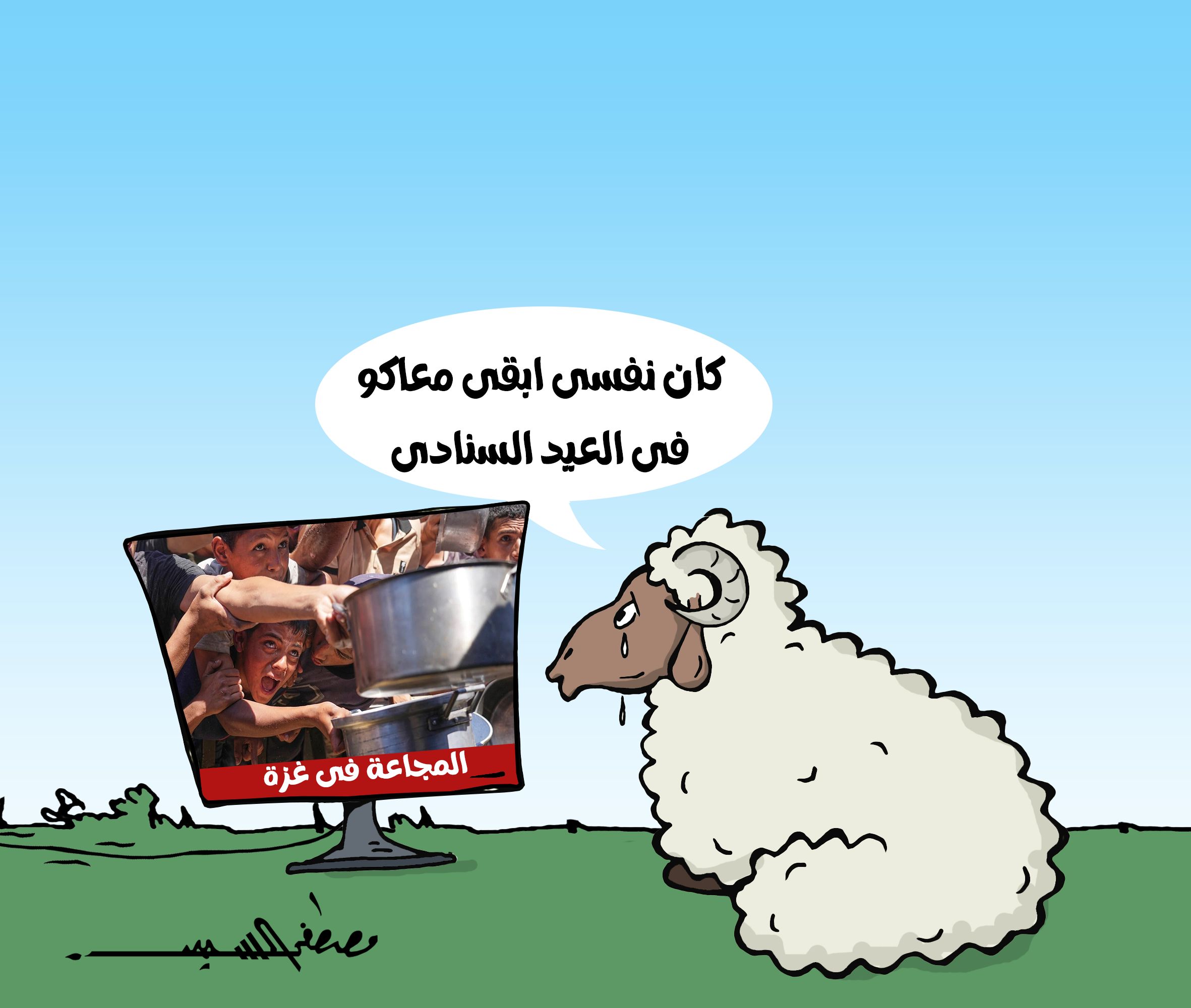 كاريكاتير مصطفى السيد (4) كاريكاتير مصطفى السيد (4)