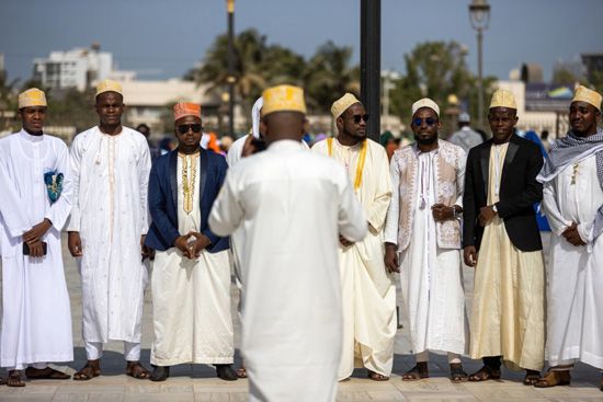 المسلمون يحتفلون بعيد الأضحى في السنغال (5) المسلمون يحتفلون بعيد الأضحى في السنغال (5)