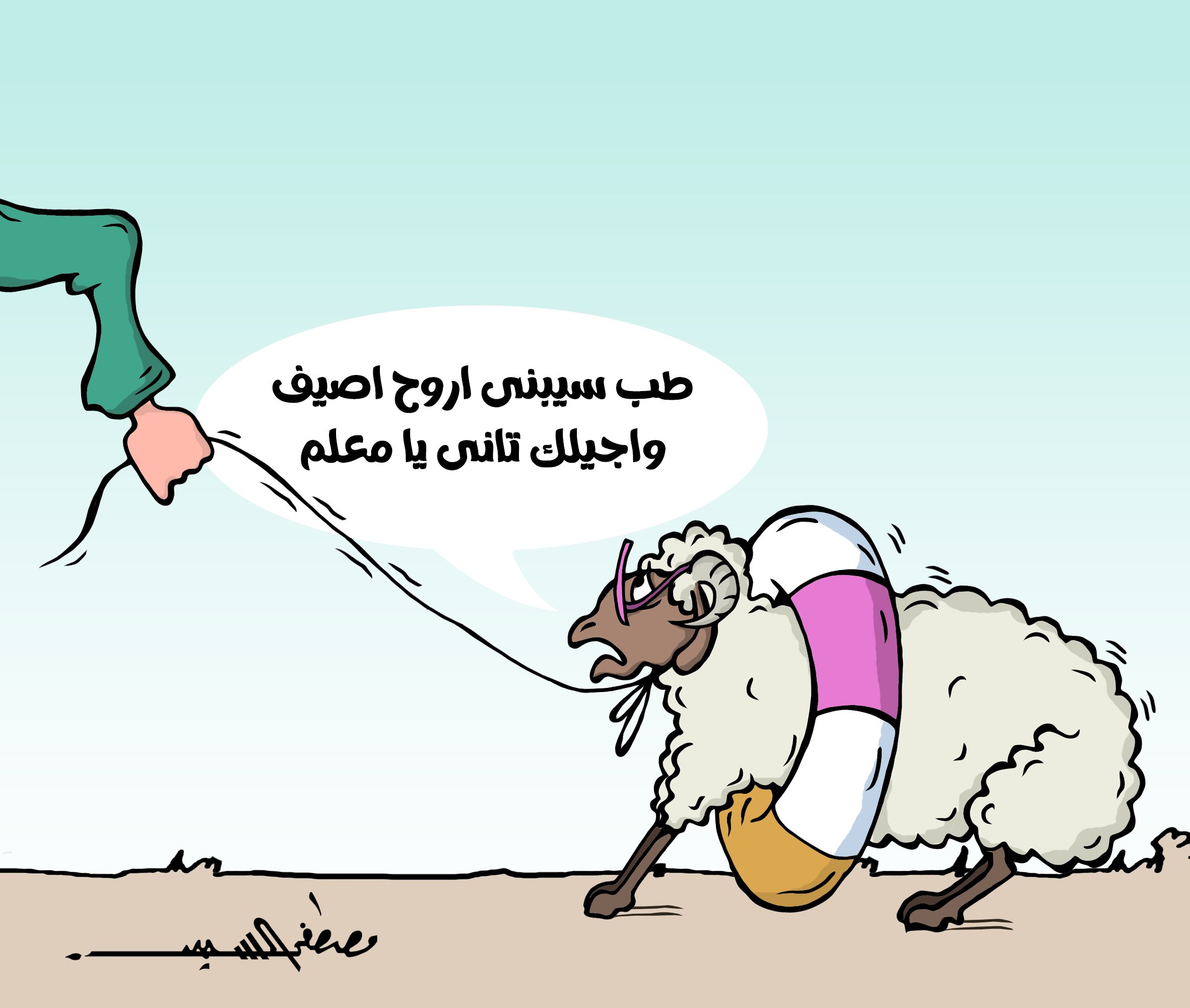 كاريكاتير مصطفى السيد (2) كاريكاتير مصطفى السيد (2)