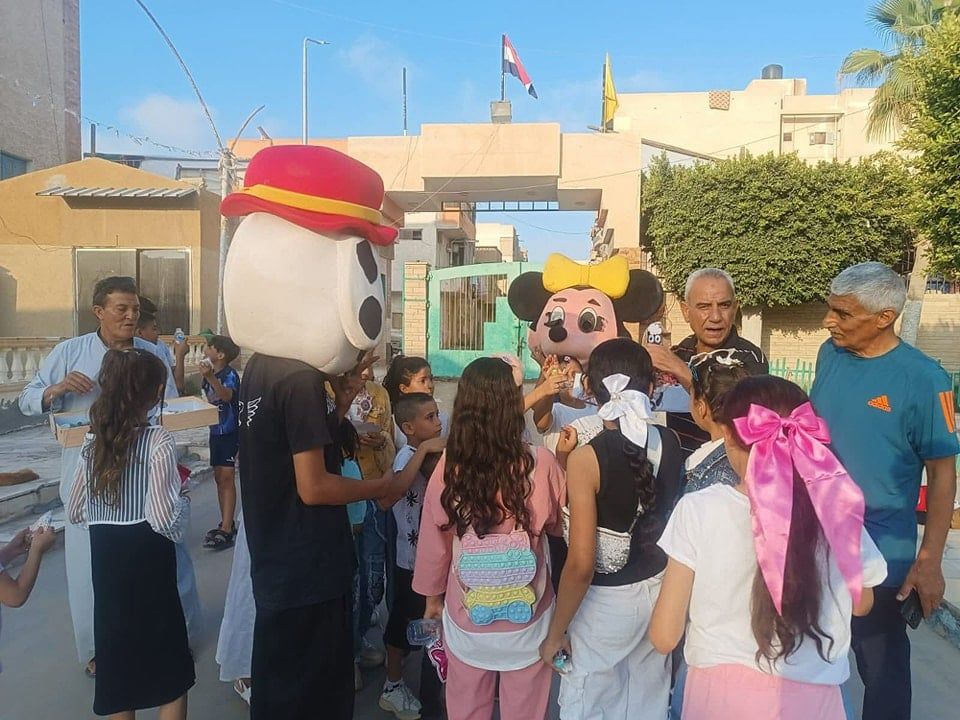 فرحة العيد بالعريش فرحة العيد بالعريش