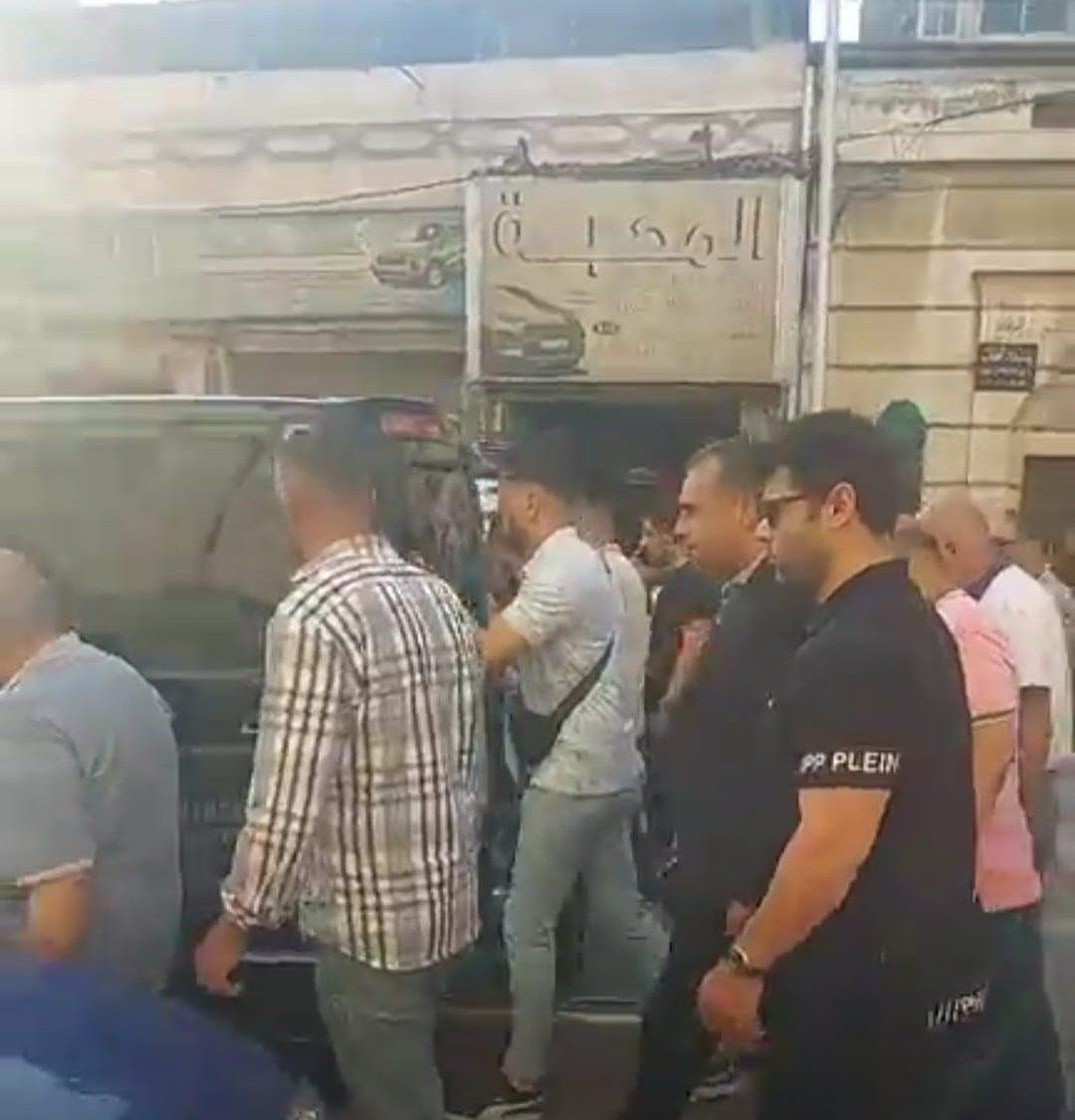 تشييع جثمان ضحية عاصفة الإسكندرية تشييع جثمان ضحية عاصفة الإسكندرية