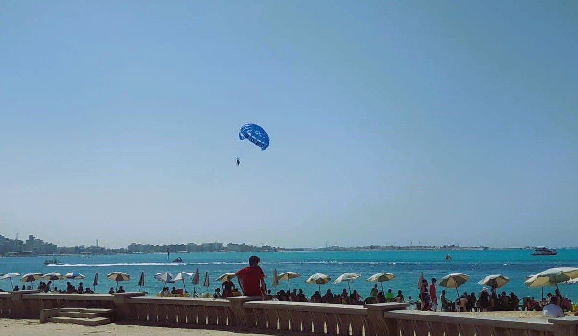 اجواء ممصيف مطروح بعد تطوير الكورنيش اجواء ممصيف مطروح بعد تطوير الكورنيش