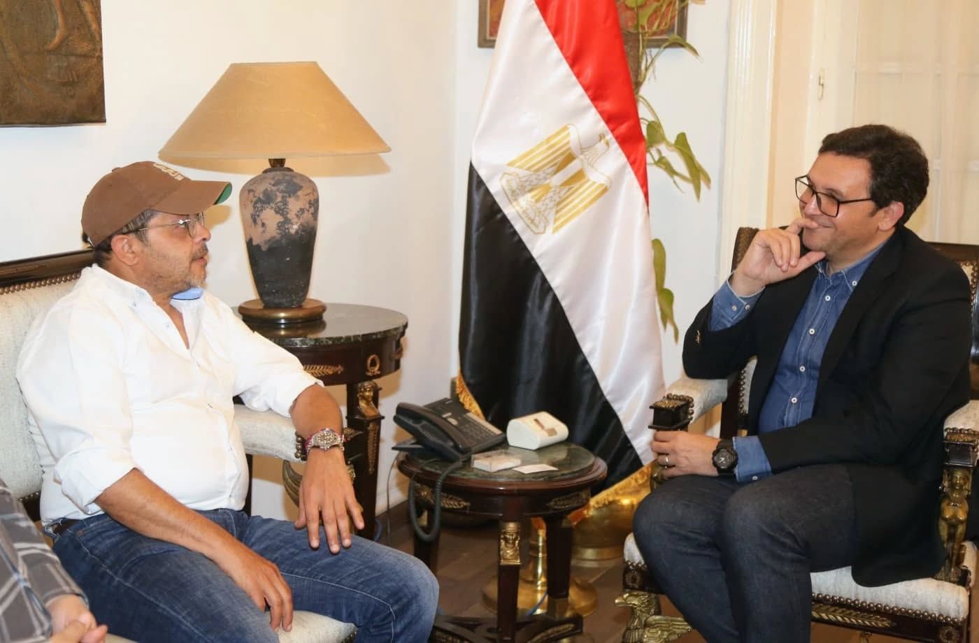 أحمد فؤاد هنو ومحمد هنيدي أحمد فؤاد هنو ومحمد هنيدي