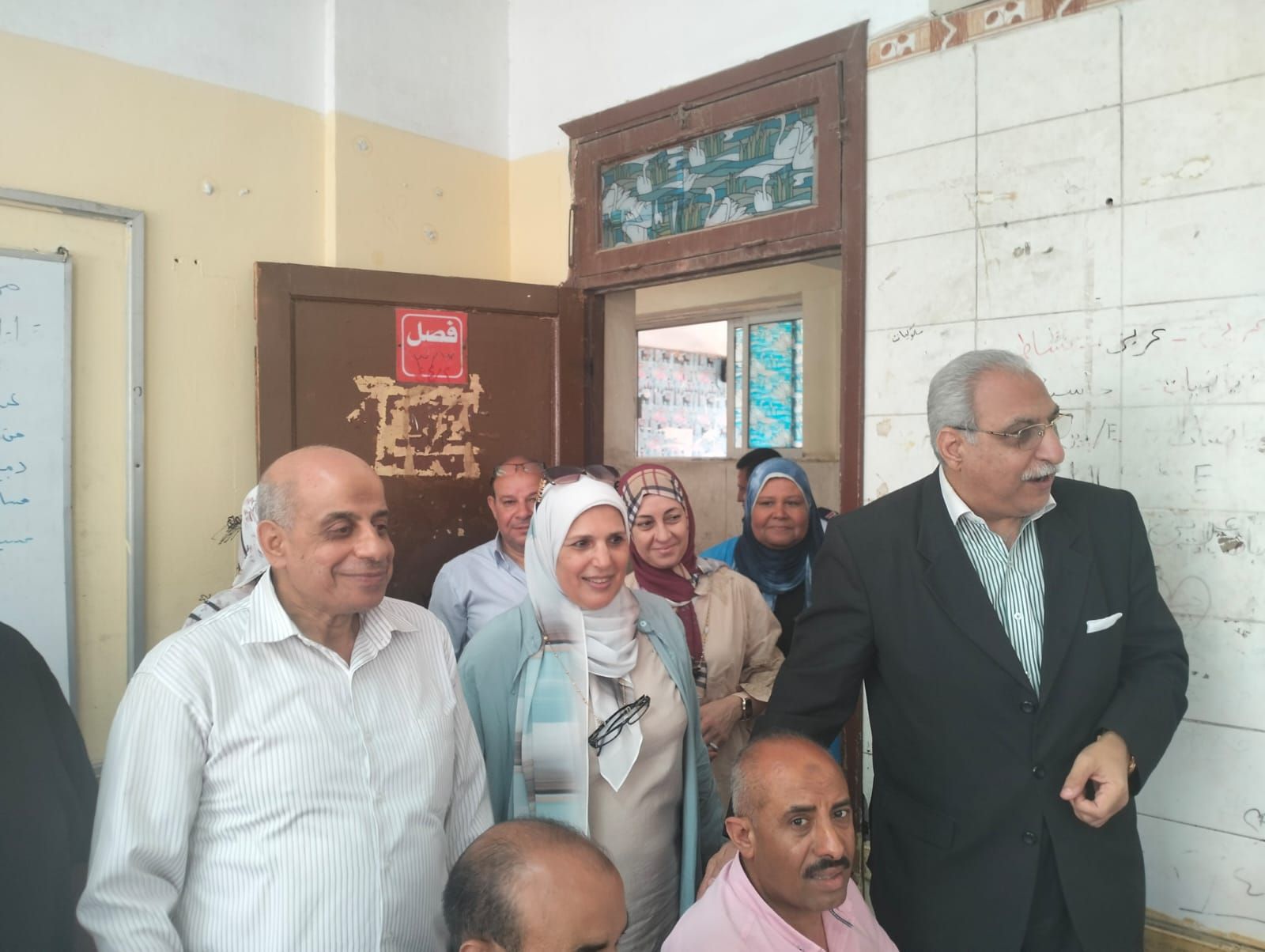 خلال الجولة خلال الجولة