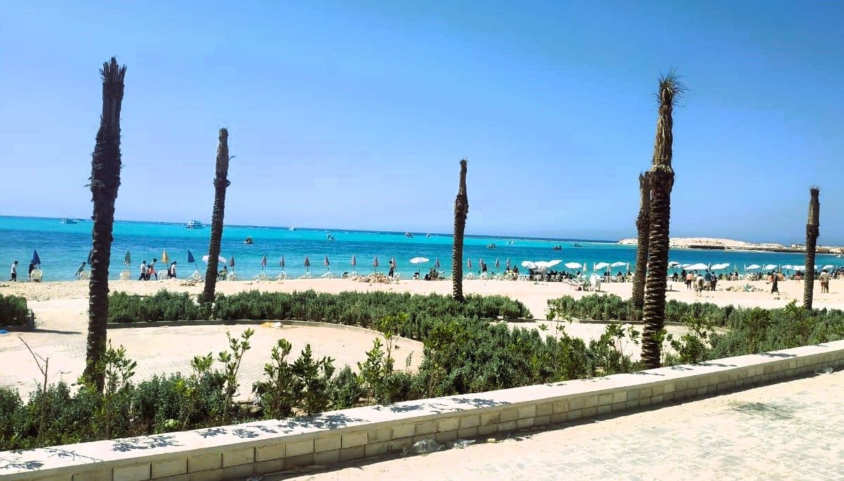 تطوير كورنيش مطروح يزيد الشواطئ جمالا تطوير كورنيش مطروح يزيد الشواطئ جمالا