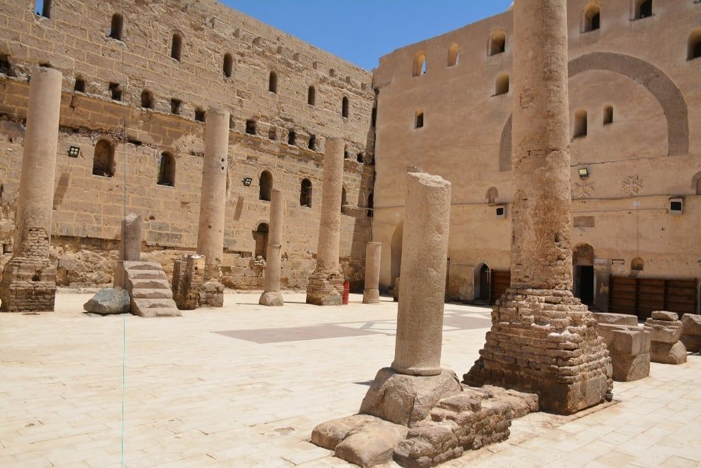 جانب من الدير جانب من الدير
