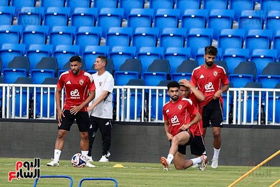 جدية فى تدريبات الأهلي جدية فى تدريبات الأهلي